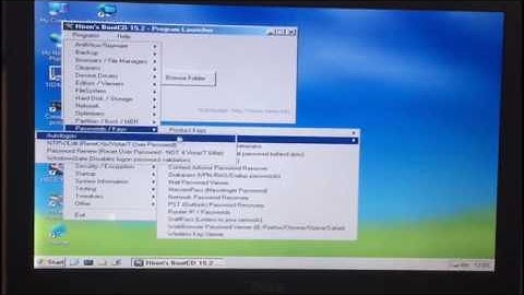 Como Quitar Contraseña en Windows 7 Con Hirens Boot