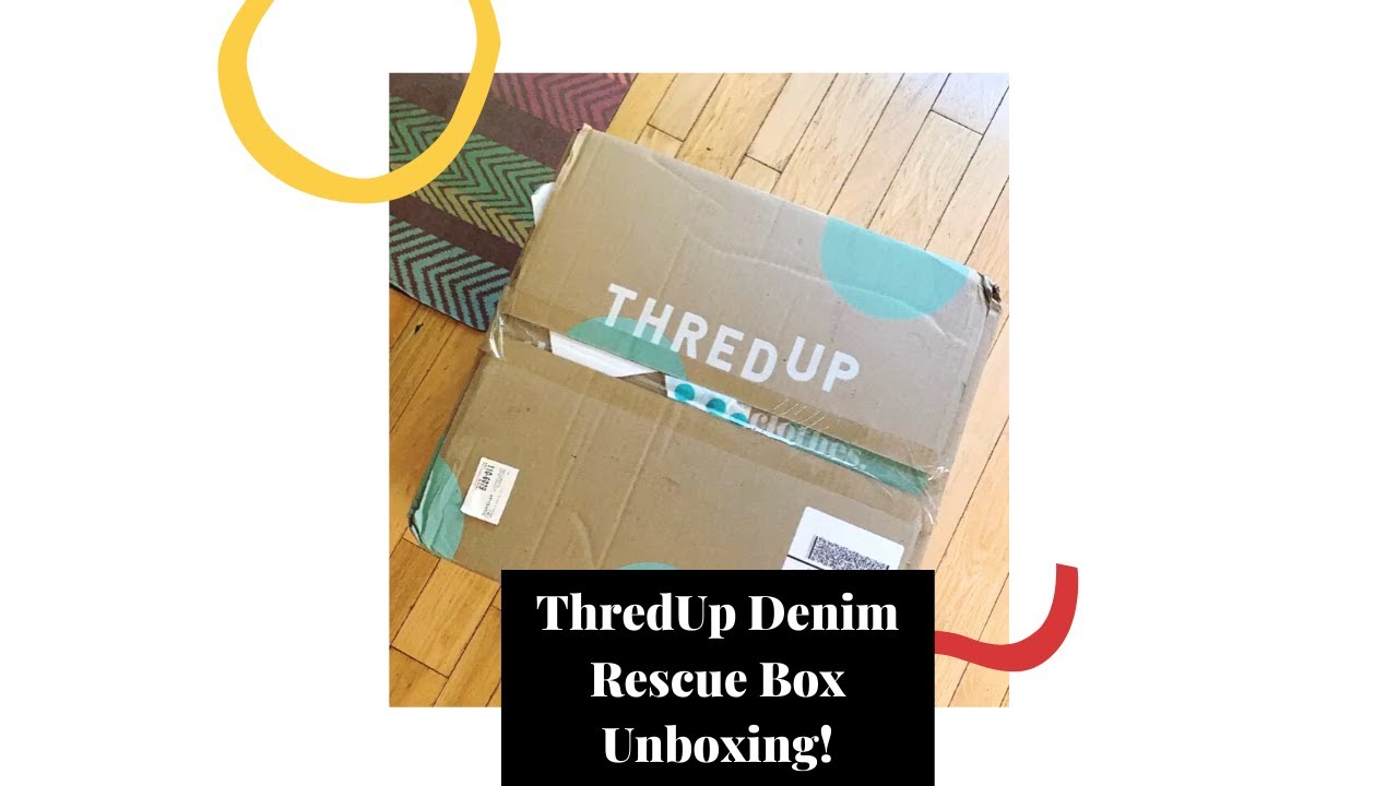 ThredUp DIY Denim Rescue Box Unboxing To Resell On Poshmark - June 2020 ...