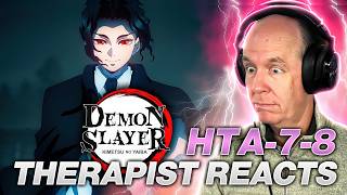 Demon Slayer HTA Episodes 7-8 | First Time Watching | Therapist REACTS