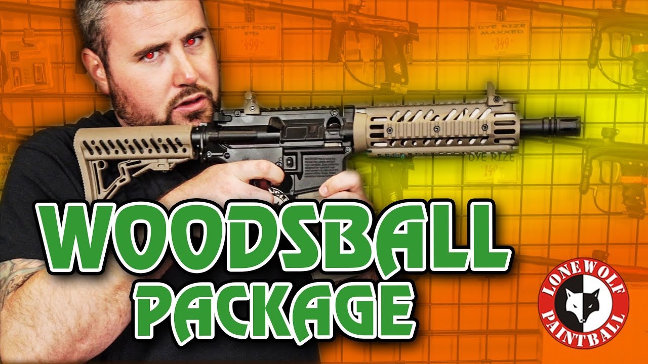 Ultimate Woodsball Paintball Package Lone Wolf Paintball Michigan