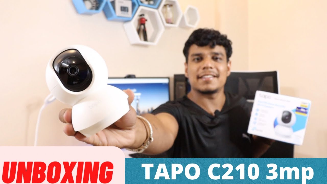 Unboxing tp link tapo c210 wifi camera | 360 degree camera for home ...