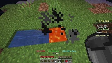 Cobblestone Generator FAIL in Skyblock....