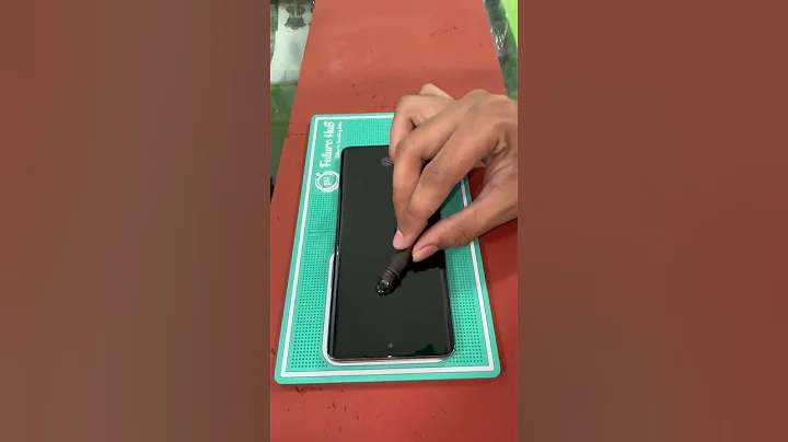 Vivo v40e Full Glue Curved UV temporary glass ￼#vivo #tempered #uvglass #cover#subscribe#like