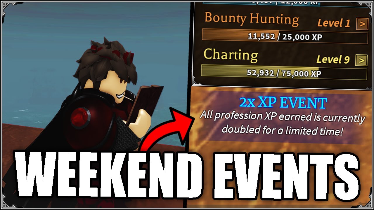 NEW Weekend Events (DOUBLE XP) - Arcane Odyssey - YouTube