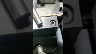 Square gold left and right curb chain laser welding sisma