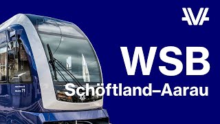 Komplette Führerstandsfahrt Schöftland–Aarau (WSB)