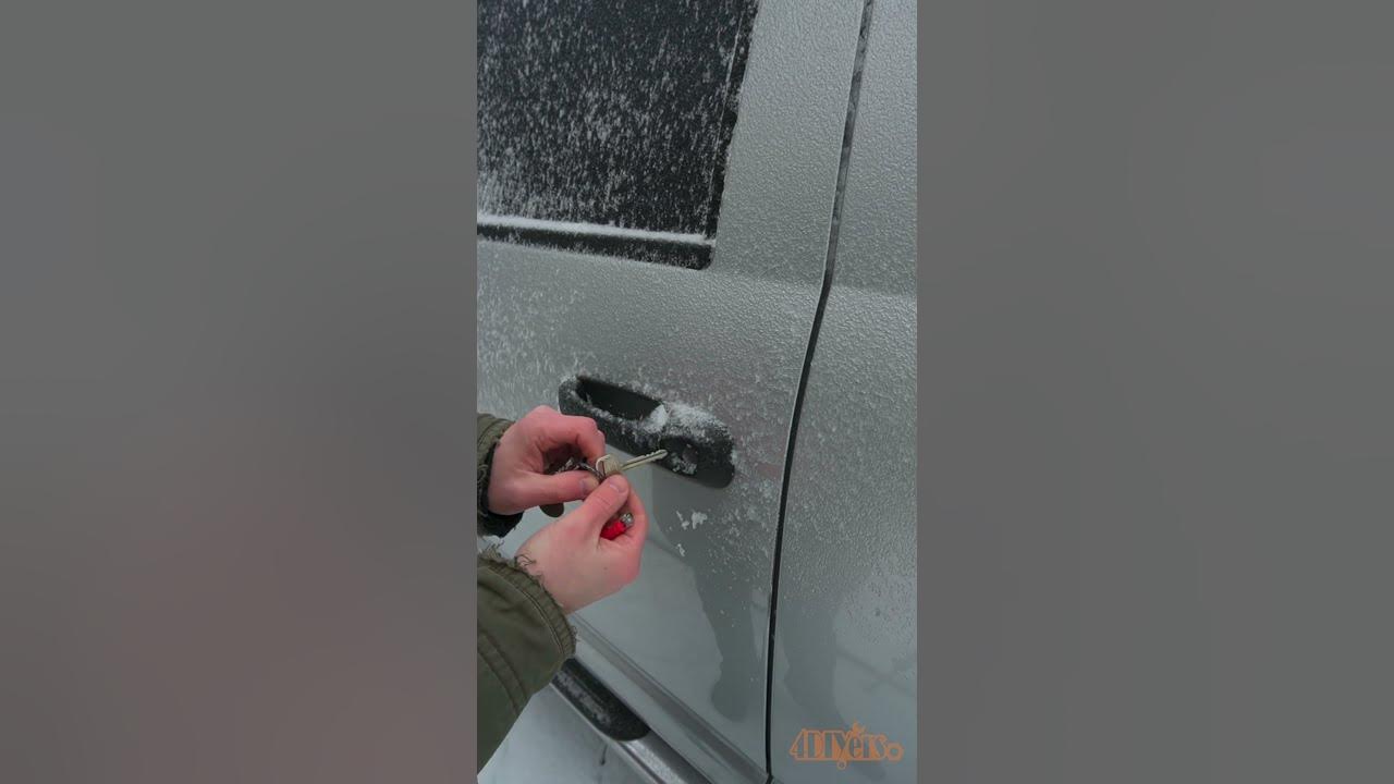 how-to-unfreeze-a-car-door-lock-shorts-youtube