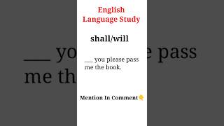 English Quiz #10: Test Your Language Skills! #shorts #englishlearning