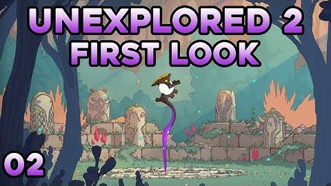 Unexplored 2 | Adventure Roguelike | Unspoiled First Look | Part 2 [Stream VOD]