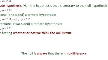 Lecture 8 - Inferential Statistics and Hypothesis Testing