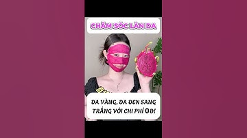 Da vàng và Đen vội vã vào !Dùng Vỏ Trái Cây Để Làm Đẹp #shorts #tips