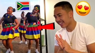 Ndlovu Youth Choir - Bella Ciao South African Amapiano Remix 🇿🇦💃 (TikTok) AMERICAN REACTION! Resimi