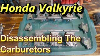 Honda Valkyrie | Carburetor Disassembly