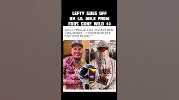 Lefty GunPlay GAAT UIT op Lil Mr.E van FoosGoneWild 😳 #shorts #leftygunplay #foosgonewild