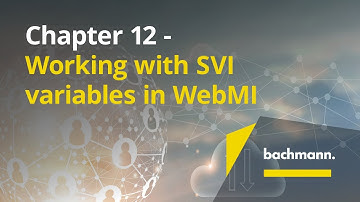 Chapter 12 - Working with SVI variables in WebMI