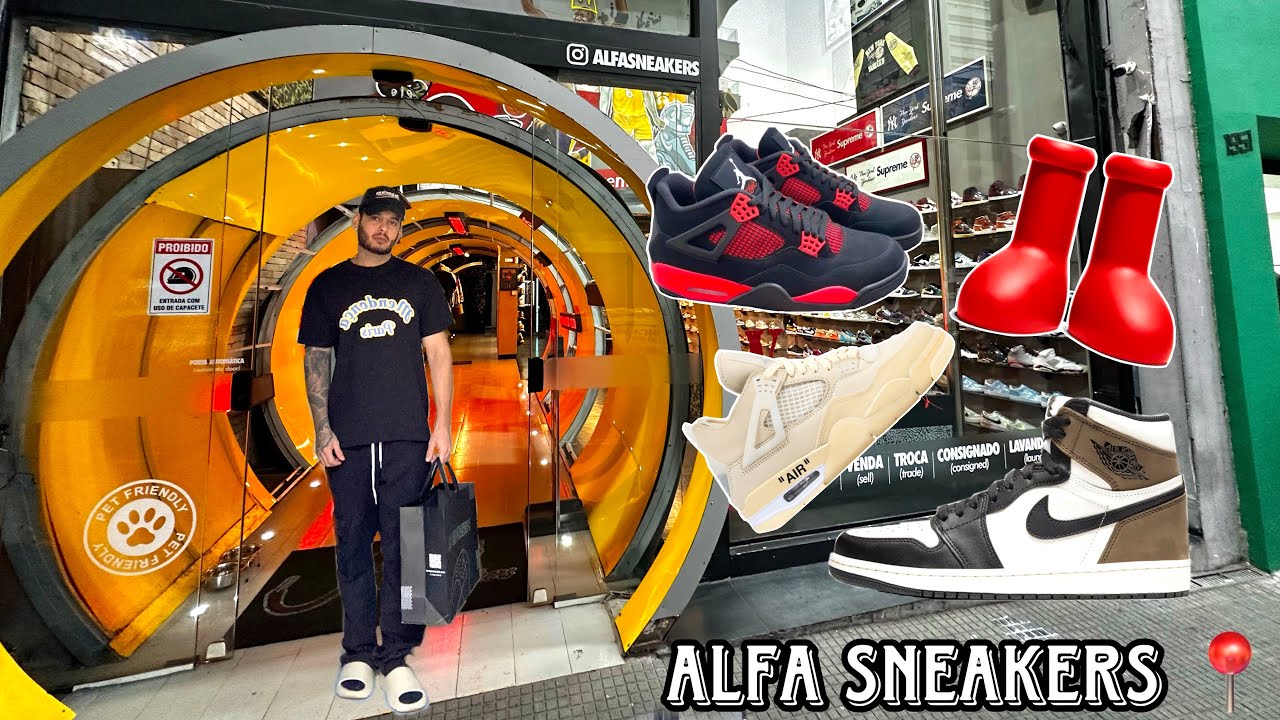 FUI NA LOJA DE SNEAKERS MAIS INSANA DE SÃO PAULO (ALFA SNEAKERS ...