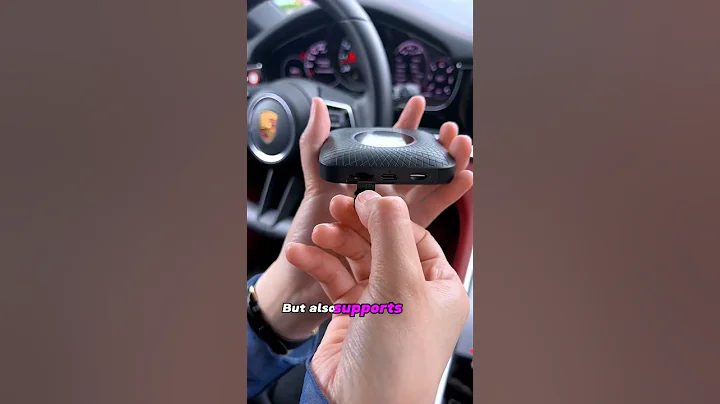 CarlinKit Tbox | Android 13 streaming CarPlay box with Built-in YouTube/NETFLIX, supports SD card!