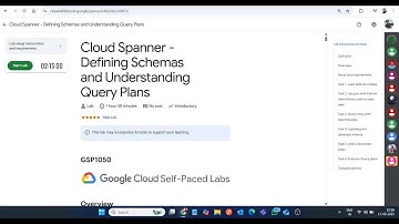 Cloud Spanner - Schema
