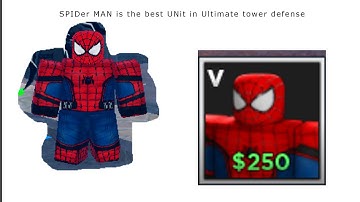SPIDER IS THE BEST ULTIMATE tower defense sim