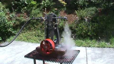 New Live Steam Engine with Forward and Reverse.