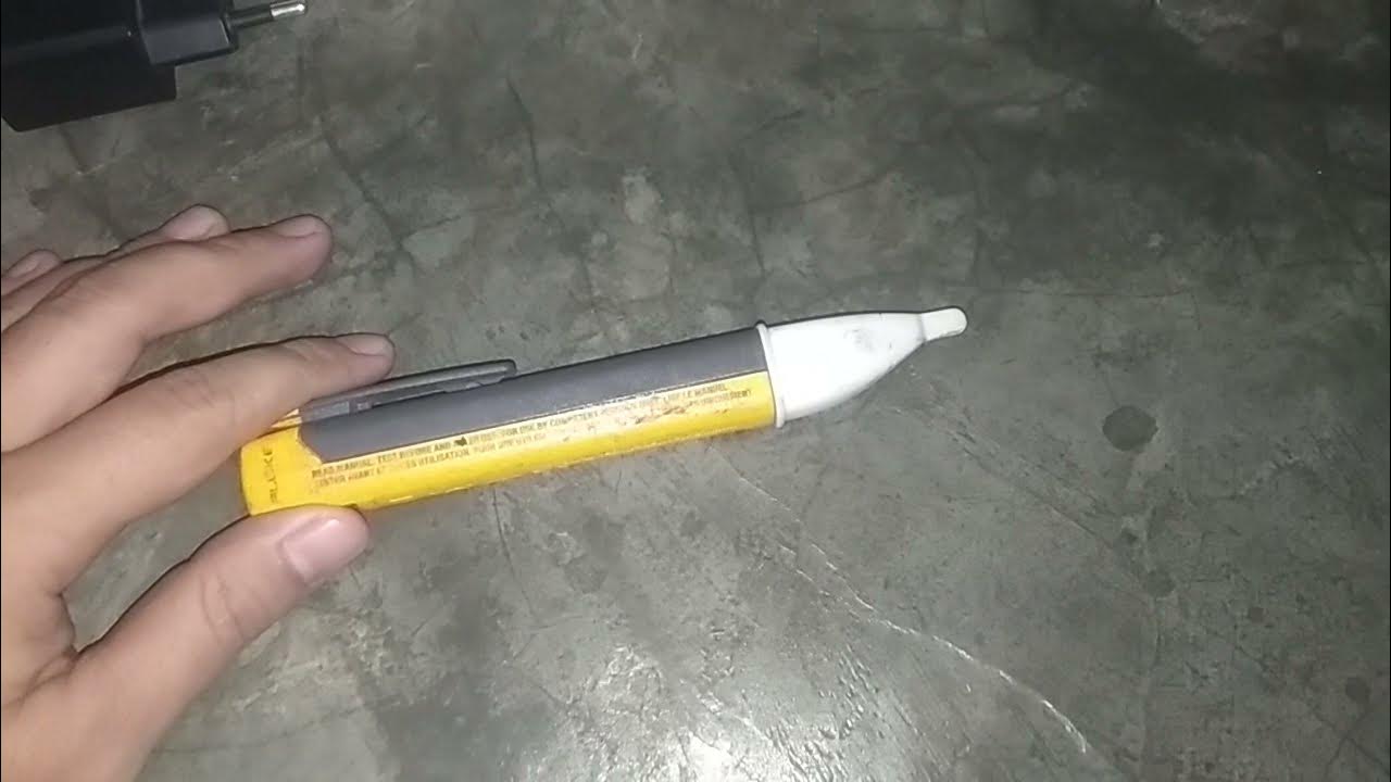 Fluke VoltAlert 1ACA II 1000v, fungsi dan cara menggunakannya YouTube