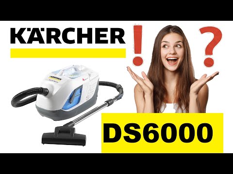 Обзор. Пылесос с аквафильтром KARCHER DS 6000 Mediclean. Плюсы и минусы