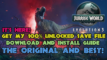 Original 100% Complete Save File for JWE3 - Download and Install Guide