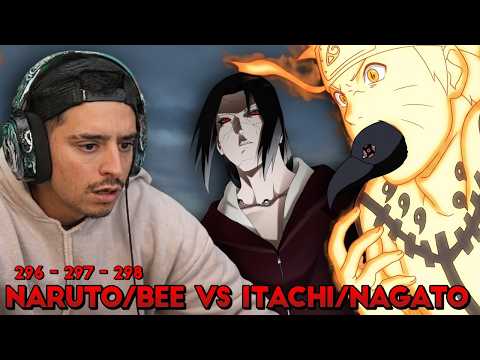CORINGA REAGE A NARUTO E BEE VS ITACHI E NAGATO (EDO TENSEI)