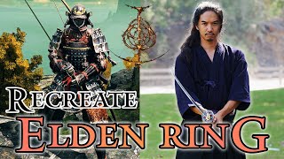 Elden Ring Samurai Build IN REAL LIFE! Recreate Katana moves!