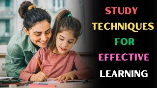 Study Techniques for Effective Learning – [Hindi] – Quick Support