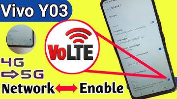 Vivo Y03 4G+ Volte Network Enable // Network Setting