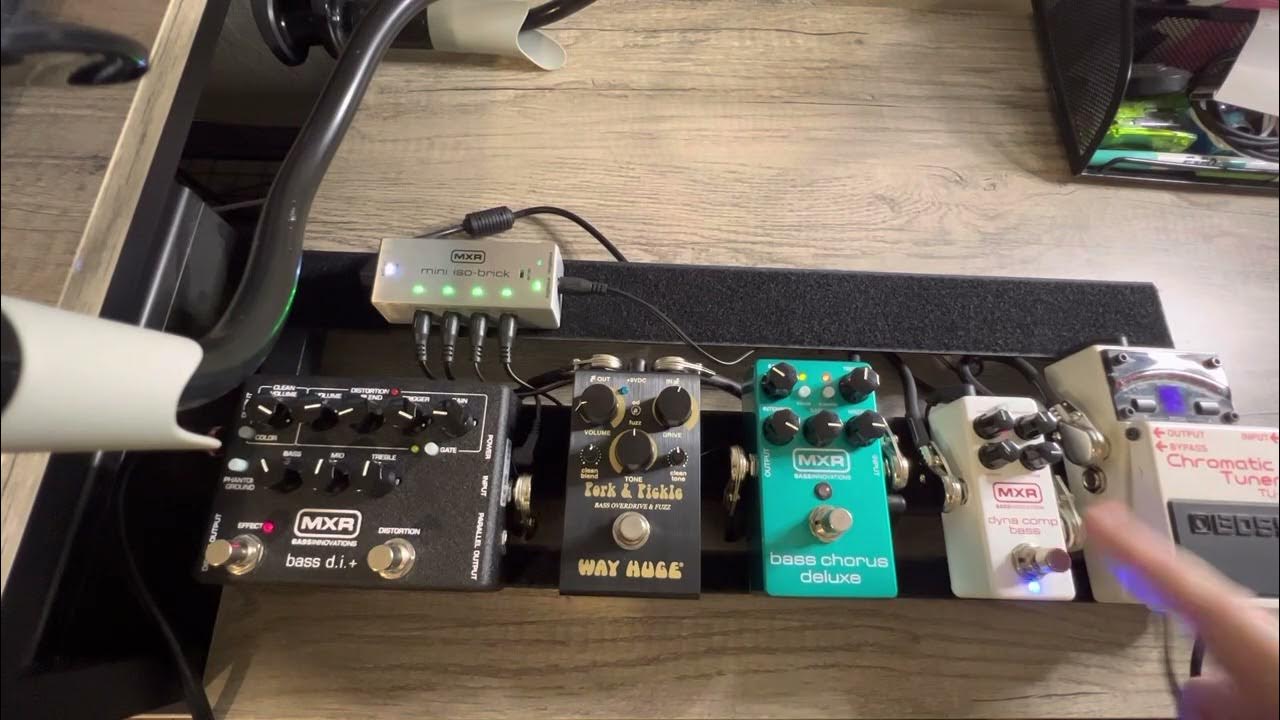 Pedalboard overview and play through YouTube