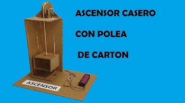 Construcción de Ascensor Casero