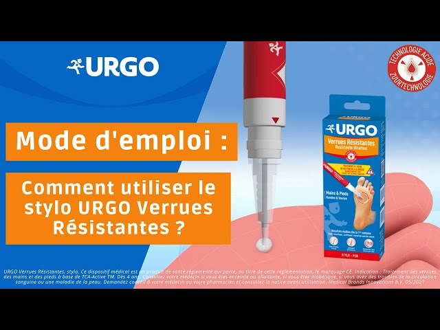 Mode d'emploi - Comment utiliser le stylo URGO Verrues Résistantes ? 