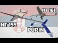 Prva srpska strategijska bespilotna letelica NT155, taktička NT161, pseudo-satelit Pupin Serbian UAV