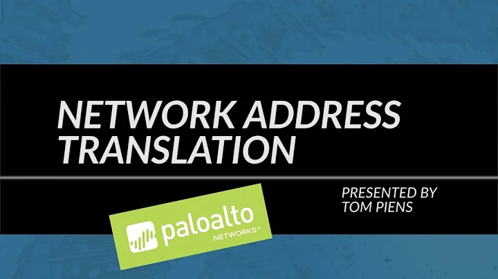 Tutorial: Network Address Translation