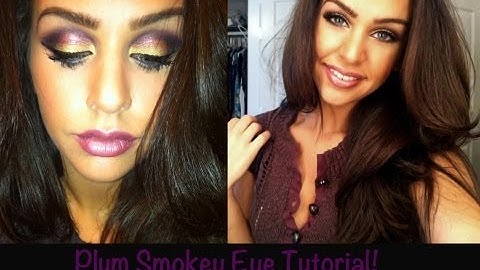 Plum Smokey Eye Tutorial