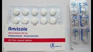 أمريزول أقراص مضاد للبكتيريا والطفيليات والإسهال Amrizole Tablets