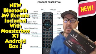 New Bluetooth M9 Remote Now Included With Monsterbox X1 Pro/Max!