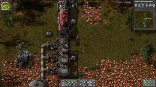 Factorio Uranium Mine Sulfuric Acid Refilling with Circuit Networks