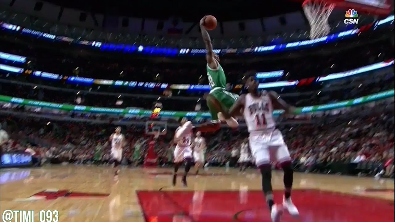 2017 NBA Playoffs: Terry Rozier, Boston Celtics guard, throws down big dunk in ...