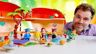 Видео для малышей: обезьянки Monchhichi. Шоу для детей: Play Рой! В гостях у Мончичи