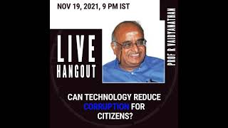 Teaser I Can technology reduce corruption for citizens? I #AskRV