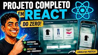 How to Create a Complete Project in React | Components, Props, useState, and Logic in Practice
