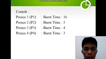 Algoritma penjadwalan dengan FCFS (first-come first served)
