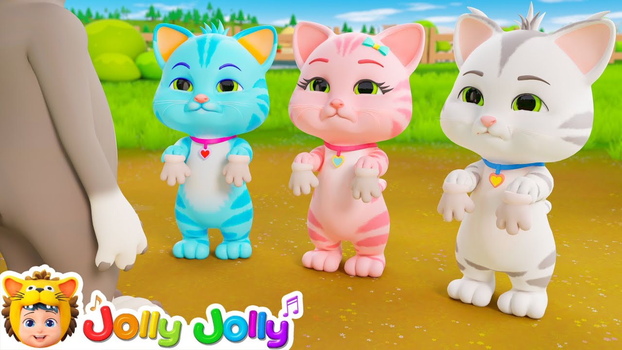 My Mittens is Here! Three Little Kittens + More | Jolly Jolly - Learn and Play - Nursery Rhymes