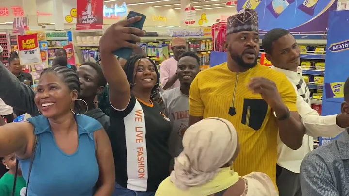 ODUNLADE ADEKOLA MEETS FANS AT ILORIN CINEMA TO WATCH ORISA, HIS LATEST MOVIE