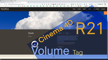 Cinema 4D R21신기능 소개 - Volume Tag