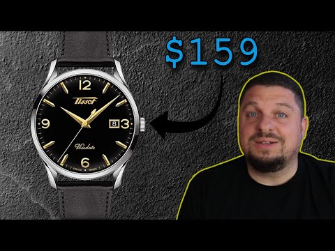 $159 Tissot Visodate - A Heritage Dress Watch on the Cheap - Vintage Styling 40mm Slim Dress Watch