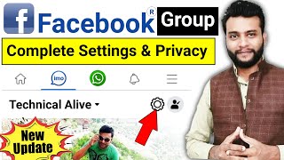 Facebook Group ki Setting Kaise Kare | Facebook Group Setting | Fb Group ki Setting Kaise Kare